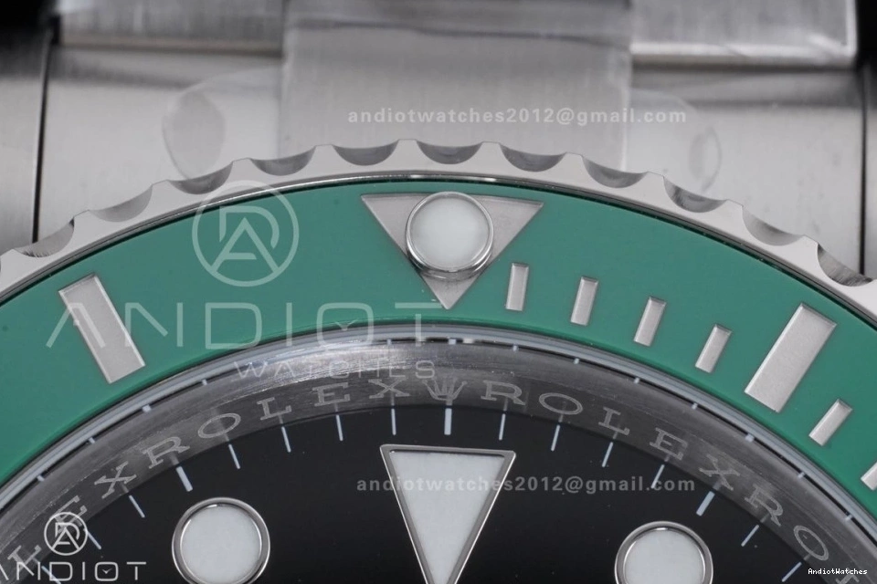 904L Green Ceramic Starbucks Youth EyeCatching Submariner The 41mm VSF Version 1155 126610LV A Steel 0206